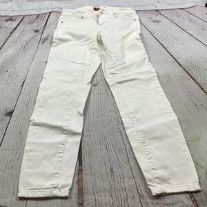 UEC Guess off white and gold skinny jeans size 24